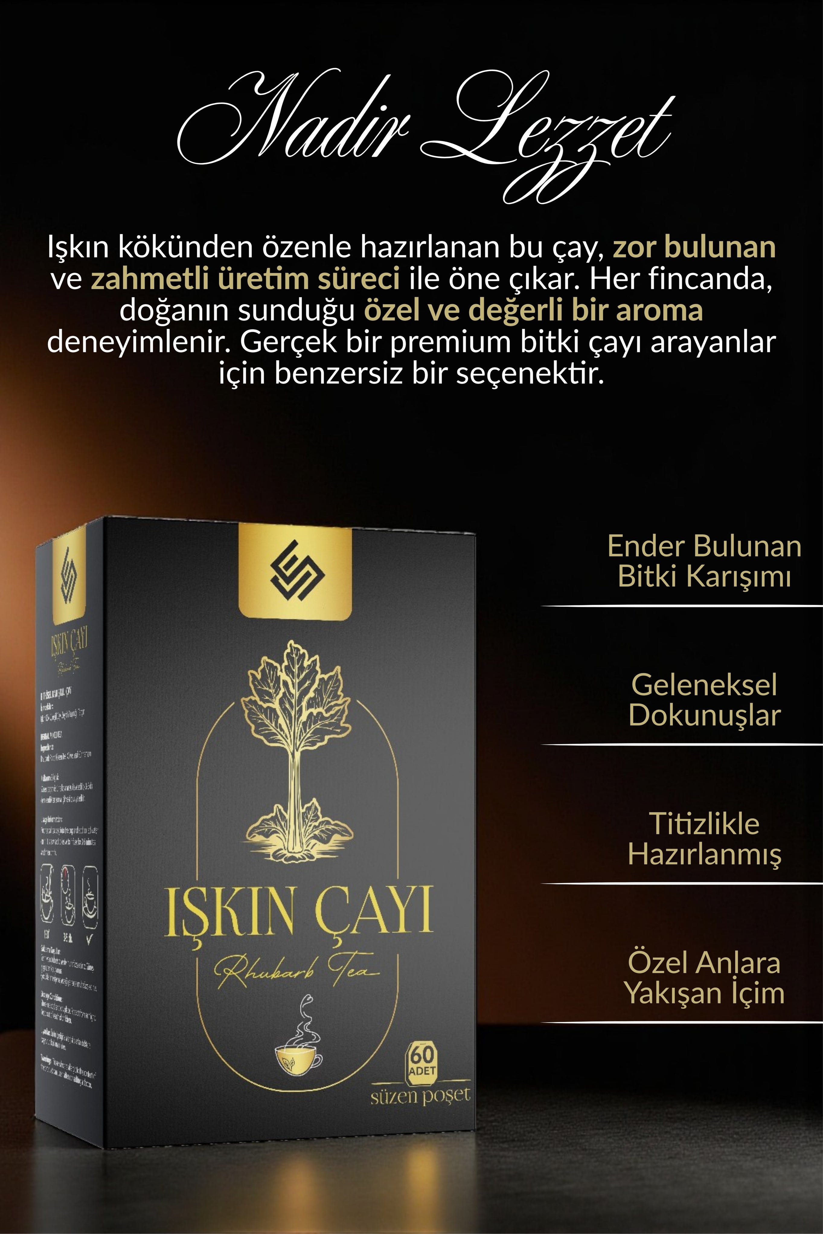 Işkın Çayı 60'lı Süzen Poşet