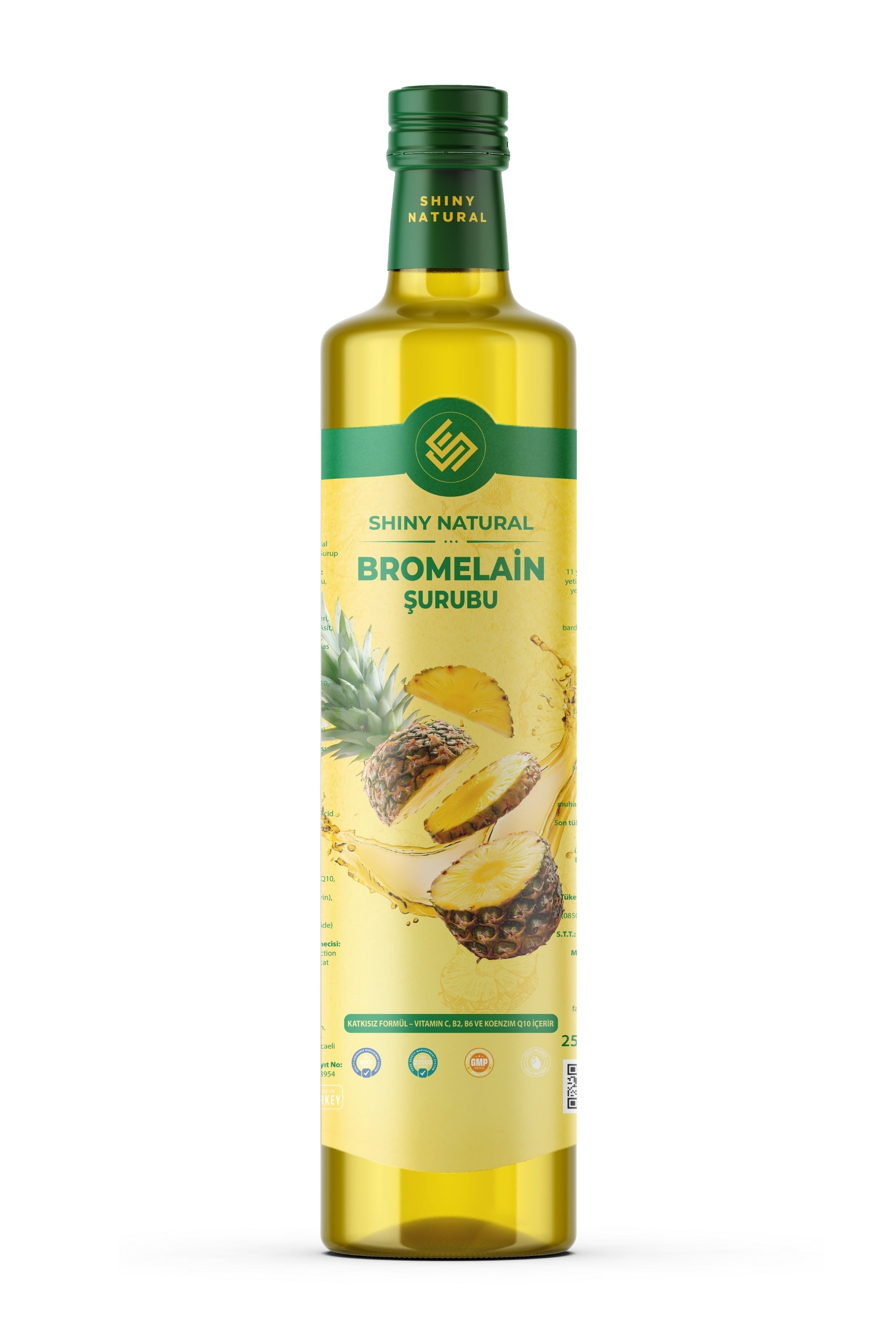 Bromelain Ananas Ekstraktlı Detoks Şurup